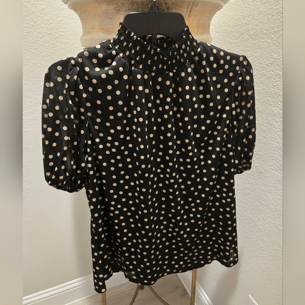 Ladies Polka Dot Top